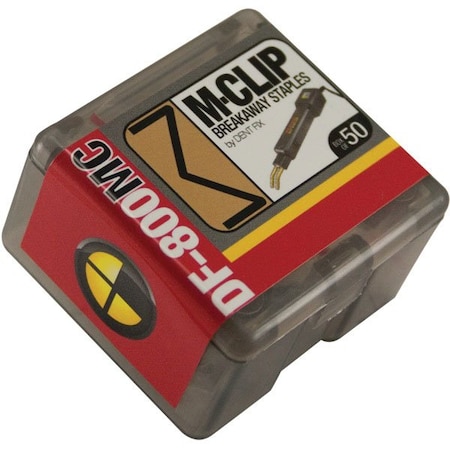 Dent Fix Equipment M-Clip StapleClip, 50PK DF-800MC/50